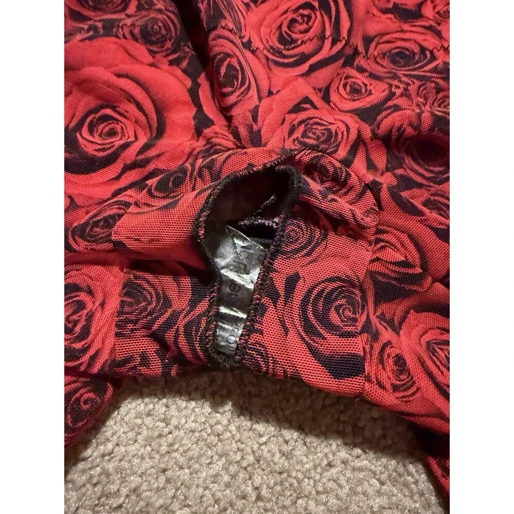 Tadashi Shoji Shape Rose Printed Shapewear NWT Broken Strap